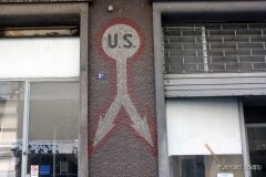 "U.S." Uscita Sicurezza Doppio. Via delle Settefontane 3