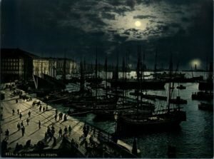 Riva Carciotti (Oggi Tre Novembre), notturno.