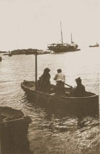 I traghettatori per il bagno galleggiante Maria